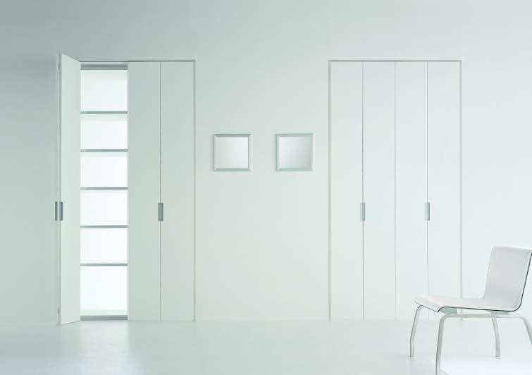 Contemporary Interior Doors by Eleganza - Conceal and reveal doors from the Click range